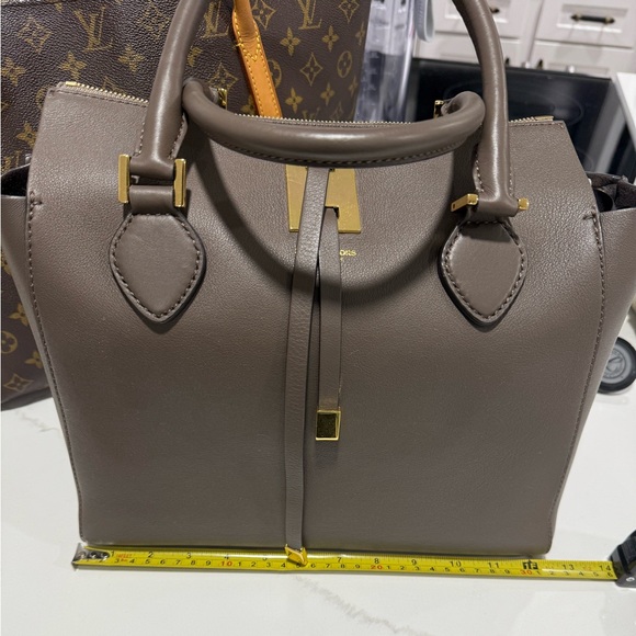 Michael Kors Collection Large Miranda Tote with Strap in Elephant $1495 - Picture 4 of 5